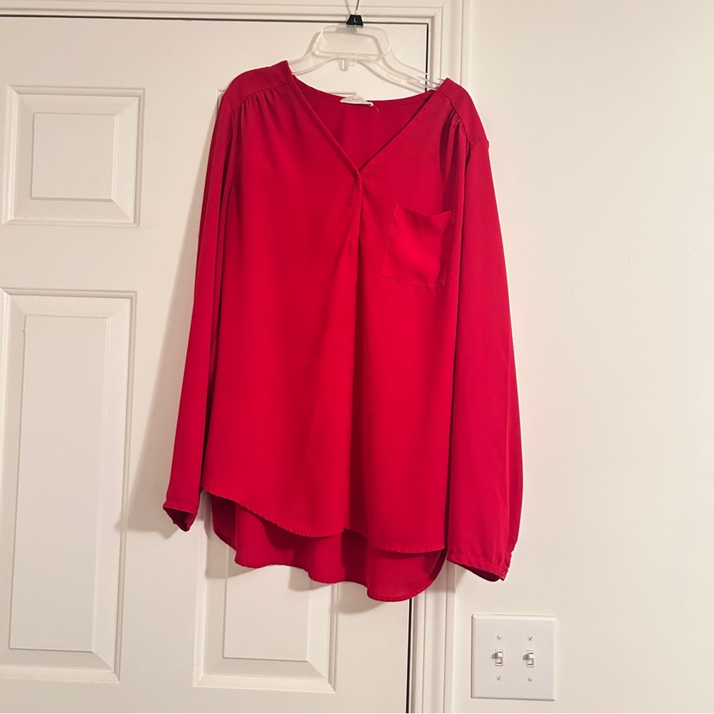 Red Blouse
